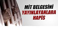 MİT Belgesini Yayınlayanlara Hapis Yolu