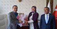 Muhtarlardan Kazgan'a ziyaret