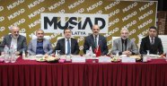 MÜSİAD Dost meclisi'nin konuğu Rektör Kızılay oldu