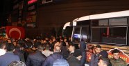 Nevşehir'de vatandaşlar Mehmetçikler için toplandı