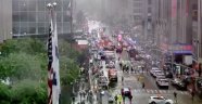 New York'ta helikopter gökdelenin çatısına düştü