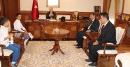 Öğrencilerden Vali Kamçı'ya Ziyaret