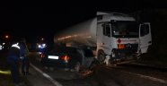 Ordu'da akaryakıt yüklü tanker ile otomobil çapıştı: 1 ölü