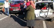 Ordu'da otomobiller çarpıştı: 4 yaralı