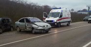 Ordu'da trafik kazaları: 4 yaralı
