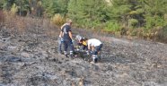 Osmaniye'de çıkan orman yangınında bir kişi yanarak öldü