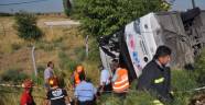 Otobüs şarampole devrildi: 8 ölü, 15 kişi yaralı