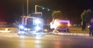Otomobil ile ambulans çarpıştı: 7 yaralı