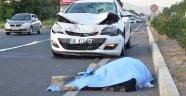 Otomobil motosikletle çarpıştı: 1 ölü