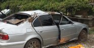 Otomobil refüje çarptı: 4 yaralı