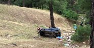 Otomobil şarampole devrildi: 2 ölü, 2 yaralı