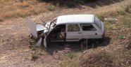Otomobil şarampole uçtu: 1 yaralı