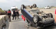 Otomobil traktöre arkadan çarptı: 1 ölü, 1 yaralı