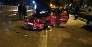 Otomobil vidanjöre çarptı: 1 ölü