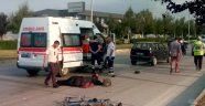 Otomobilin çarptığı bisiklet sürücüsü öldü