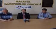 ÖZ, GAZETECİLER CEMİYETİ'Nİ ZİYARET ETTİ