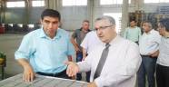 Özdemir,Esenlik Beton Fabrikasını Gezdi
