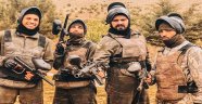 Paintball ile stres attılar