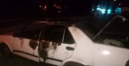 Park halindeki otomobil yandı