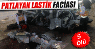 Patlayan lastik faciası: 5 ölü