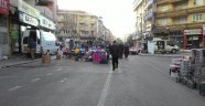 Pazarcı soğukta tezgah açmadı