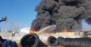 Pendik'te korkutan iş yeri yangını