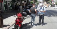Polis kurallara uymayan motosiklet sürücülerine ceza yağdırdı