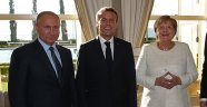 Putin, Merkel ve Macron ile Suriye, Ukrayna ve İran'ı görüştü