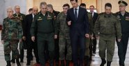 Rusya Savunma Bakanı Şoygu Suriye'de Esad ile görüştü