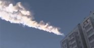 Rusya'ya meteor düştü