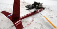Rusya'da helikopter düştü