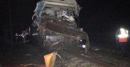 Rusya'da tren kamyona çarptı: 20 yaralı