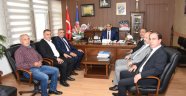 Sadıkoğlu Türk İş Malatya Temsilcisi Hikmet Kazgan'a ziyaret