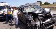 Sakarya'da trafik kazası: 2'si çocuk 3 yaralı