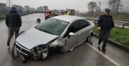 Samsun'da trafik kazası: 1 yaralı