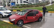 Samsun'da trafik kazası: 1 yaralı
