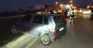 Samsun'da trafik kazası: 1 yaralı