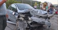 Samsun'da trafik kazası: 4 yaralı