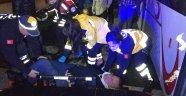 Samsun'da tramvay yayaya çarptı: 1 yaralı