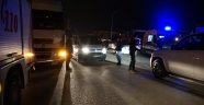 Sancaktepe'de tır yayaya çarptı: 1 ölü