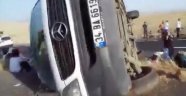 Şanlıurfa'da minibüs devrildi: 7 yaralı