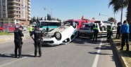 Şanlıurfa'da otomobiller çarpıştı: 2 yaralı