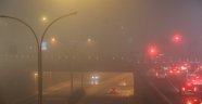 Şanlıurfa'da yoğun sis etkili oldu trafik durma noktasına geldi