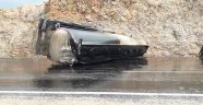 Şanlıurfa'da zift yüklü tanker devrildi: 1 yaralı