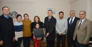 Şehit çocuklarına bilgisayar hediye edildi