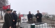 Şehit mezarları ziyaret edildi