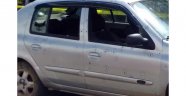 Seyir halindeki otomobile kurşun yağmuru