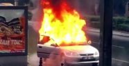 Seyir halindeyken alev aldı!
