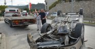 Sinop'ta trafik kazası: 1 yaralı