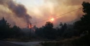 Sisam Adası yanıyor